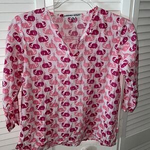 Barbara Gerwit girls elephant tunic girls XL 14/16